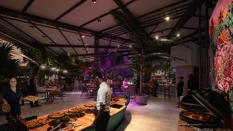 artist impression restaurant