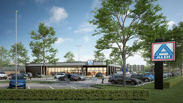 Artist impression Aldi Ommen